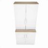 Gabinete con librero cerrado 02